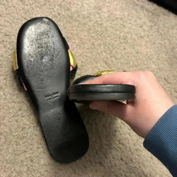 Miu Miu Women’s Calzature Donna Slip On Woven Slide Sandals - Picture 10 of 11